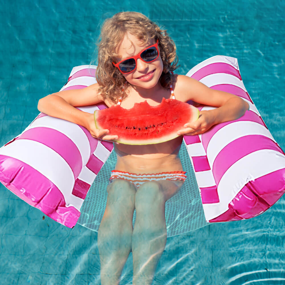 2 Pack Inflatable Pool Floats Hammock 4 in 1 Multi Purpose Water Hammock for Pool and Beach