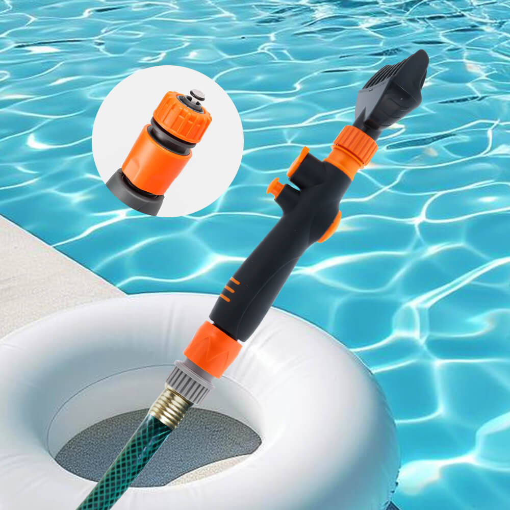 Pool Filter Cartridge Cleaner Tool with 6 Powerful Water Jets Quickly Cleans Filter Dirt