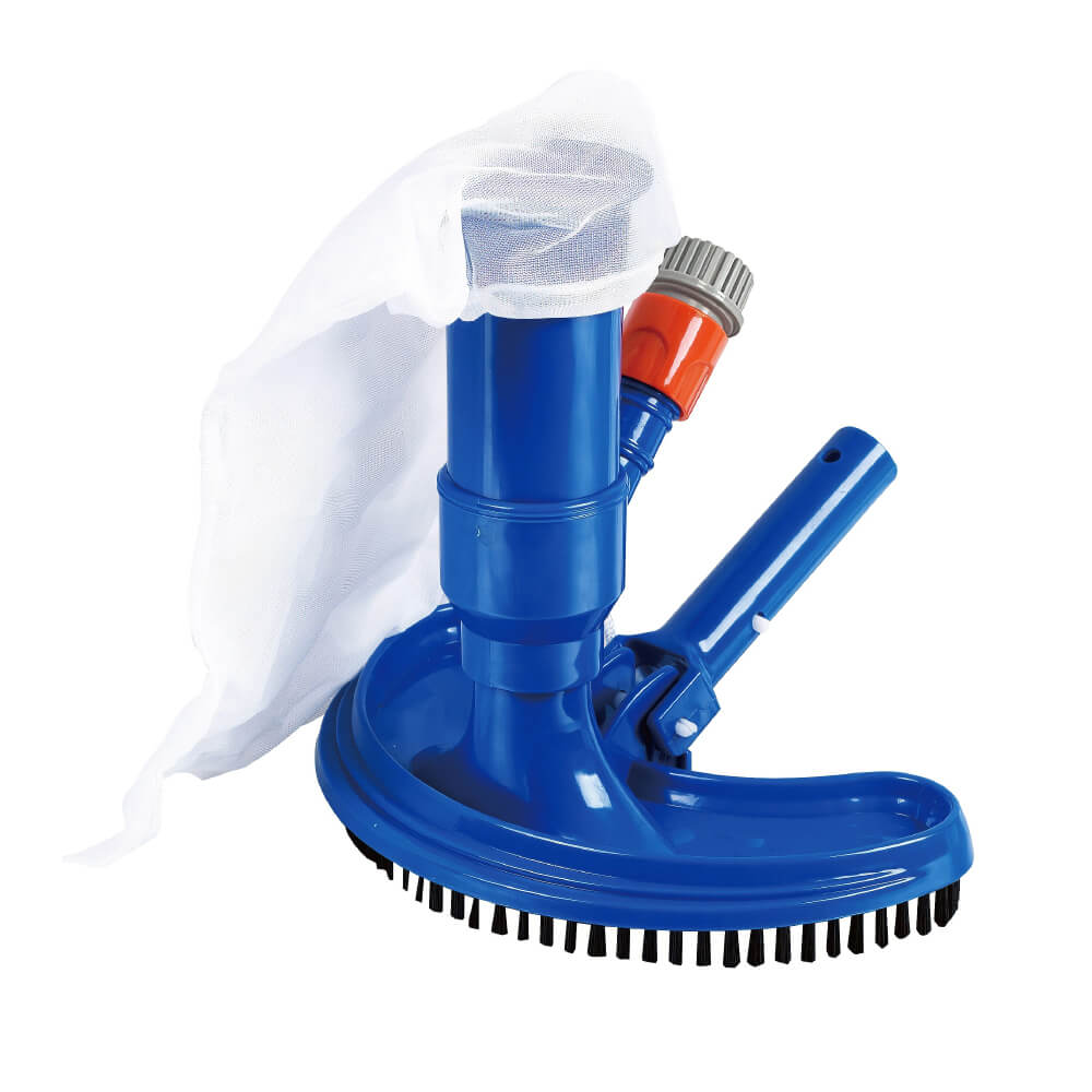 Portable Pool Vacuum Cleaner Handheld Jet Underwater Cleaner with Brush and Bag