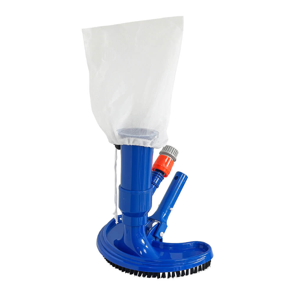 Portable Pool Vacuum Cleaner Handheld Jet Underwater Cleaner with Brush and Bag