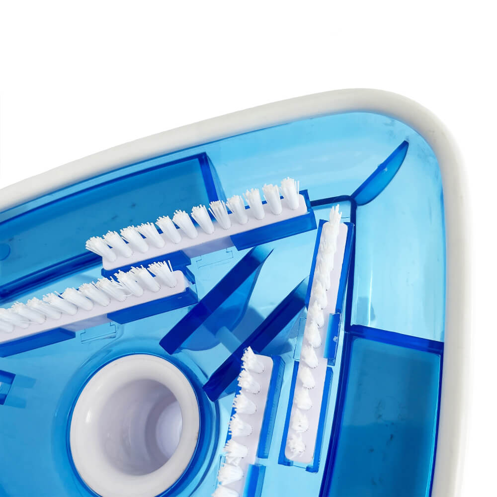 Pool Vacuum Head Bottom Brush Triangular Weighted Transparent Swimming Pool Vacuum